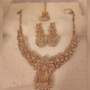 Indian inspired bling costume jewelry